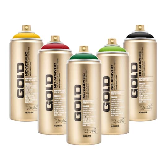 Montana Cans Gold Shock Color Spray Paint 400ml Michaels Montana Cans Gold Shock Color Spray Paint 400ml Michaels